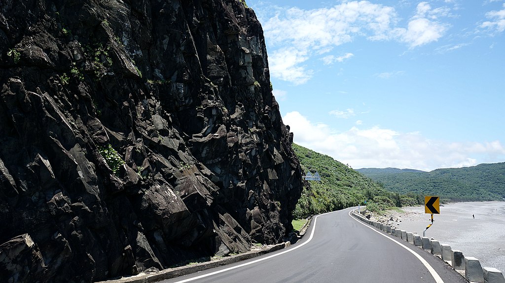 Roadside Cliff Along Route 26